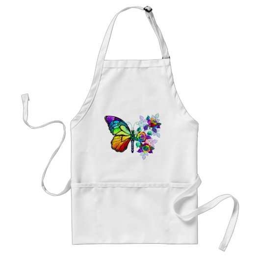 Regenbogenschmetterling Schürze (Vorne)