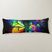 Regenbogenschmetterling Seitenschläferkissen (Rückseite)