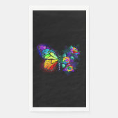 Regenbogenschmetterling Serviette (Vorderseite)