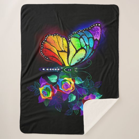 Regenbogenschmetterling Sherpadecke (Vorderseite)