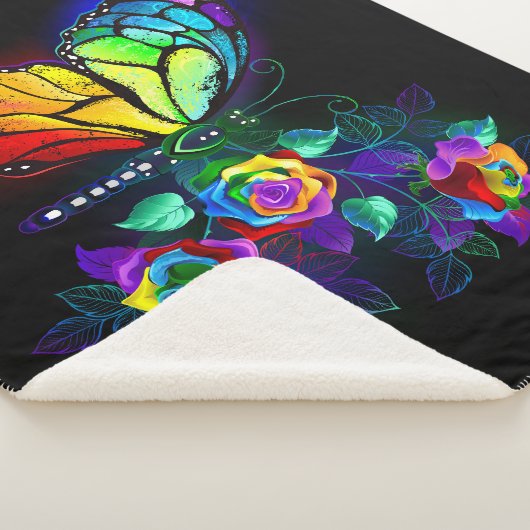 Regenbogenschmetterling Sherpadecke (3/4)