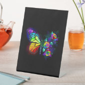 Regenbogenschmetterling Sockelschild (In Situ)