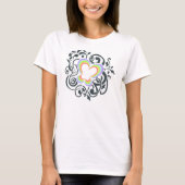 Regenbogenschmetterling T-Shirt (Vorderseite)