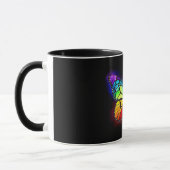 Regenbogenschmetterling Tasse (Links)