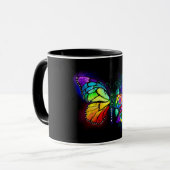 Regenbogenschmetterling Tasse (Vorderseite Links)