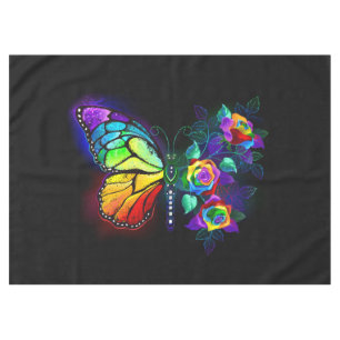 Regenbogenschmetterling Tischdecke