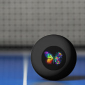 Regenbogenschmetterling Tischtennisball (Netto)