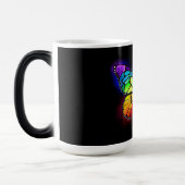 Regenbogenschmetterling Verwandlungstasse (Links)
