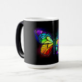 Regenbogenschmetterling Verwandlungstasse (Vorderseite Links)