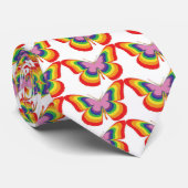 Regenbogenschmetterlinge sind freie Krawatte (Gerollt)