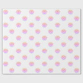 Regenbogenschneeflocke Geschenkpapier (Flach)