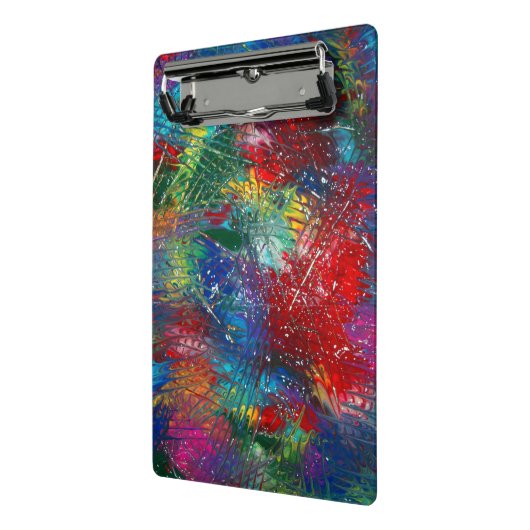 Regenbogenschräge Mini Klemmbrett (Gewinkelt2)