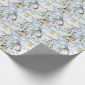 Regenbogenschütze, Buntglaseinheit Geschenkpapier (Ecke)