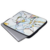 Regenbogenschütze, Buntglaseinheit Laptopschutzhülle (Vorne Knopf)