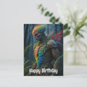 Regenbogenschützer Postkarte (Stehend Vorderseite)