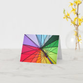 Regenbogenschutzkarte Karte (Gelbe Blume)