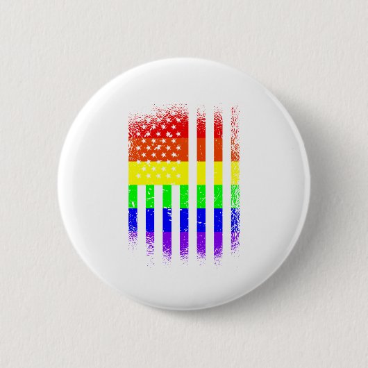 Regenbogenschwanz Button (Vorderseite)