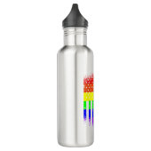 Regenbogenschwanz Edelstahlflasche (Links)