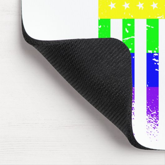 Regenbogenschwanz Mousepad (Ecke)
