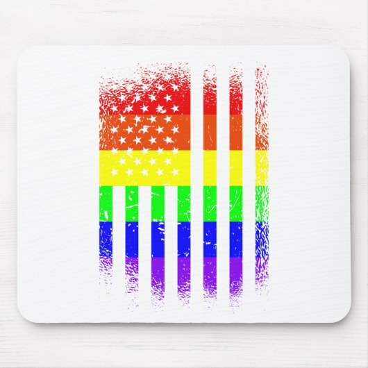 Regenbogenschwanz Mousepad (Vorne)