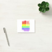 Regenbogenschwanz Post-it Klebezettel (Büro)