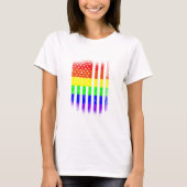 Regenbogenschwanz T-Shirt (Vorderseite)