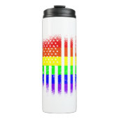 Regenbogenschwanz Thermosbecher (Vorderseite)