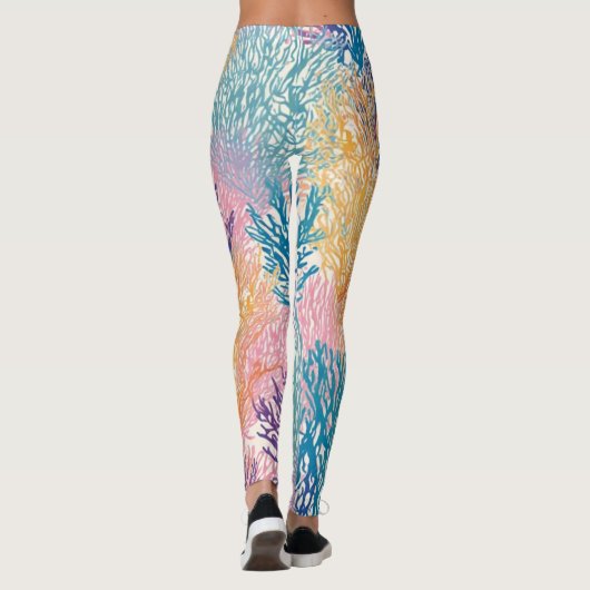 Regenbogensee Fangarten - Legende Leggings (Rückseite)