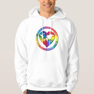 Regenbogenseelenkreis Hoodie