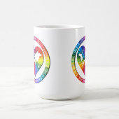 Regenbogenseelenkreis Kaffeetasse (Mittel)