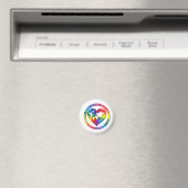 Regenbogenseelenkreis Magnet (In Situ (Geschirrspüler))