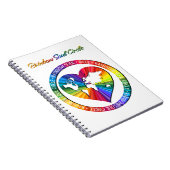 Regenbogenseelenkreis Notizblock (Rechte Seite)