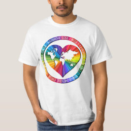 Regenbogenseelenkreis T-Shirt