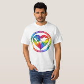 Regenbogenseelenkreis T-Shirt (Vorne ganz)