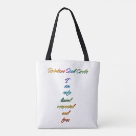 Regenbogenseelenkreis Tasche