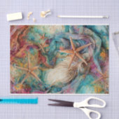 RegenbogenseeSterne, Fantasy Starfish in Farbe Seidenpapier (Handwerk)