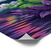 RegenbogenSerenität Poster (Ecke)