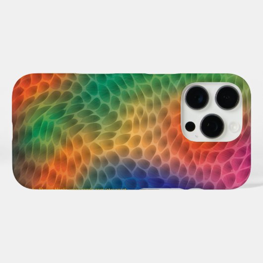 Regenbogenskala Case-Mate iPhone Hülle (Rückseite (Horizontal))