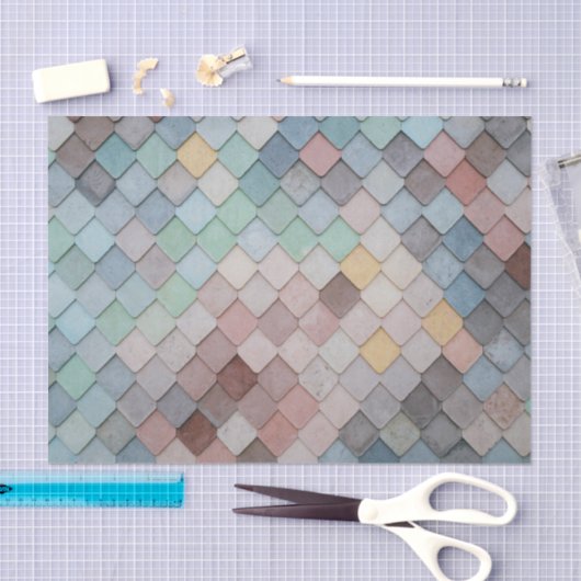 Regenbogenskala Seidenpapier (Handwerk)