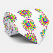 Regenbogensonne Krawatte (Gerollt)