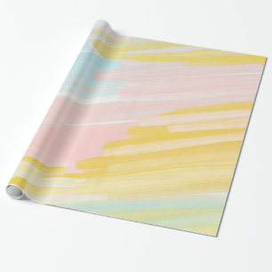 Regenbogensorbettpastellmalerei-Packpapier Geschenkpapier