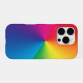 Regenbogenspektrum iPhone Hülle (Rückseite (Horizontal))