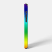 Regenbogenspektrumfarben iPhone Hülle (Linke Seite)