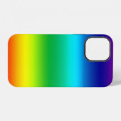 Regenbogenspektrumfarben iPhone Hülle (Rückseite (Horizontal))