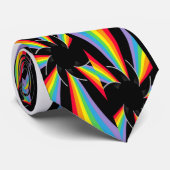 Regenbogenspirale Krawatte (Gerollt)