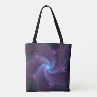 Regenbogenspiralen Tasche