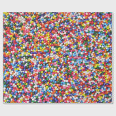 Regenbogensprinkles Geschenkpapier (Flach)