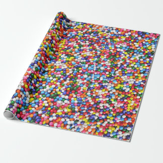 Regenbogensprinkles Geschenkpapier