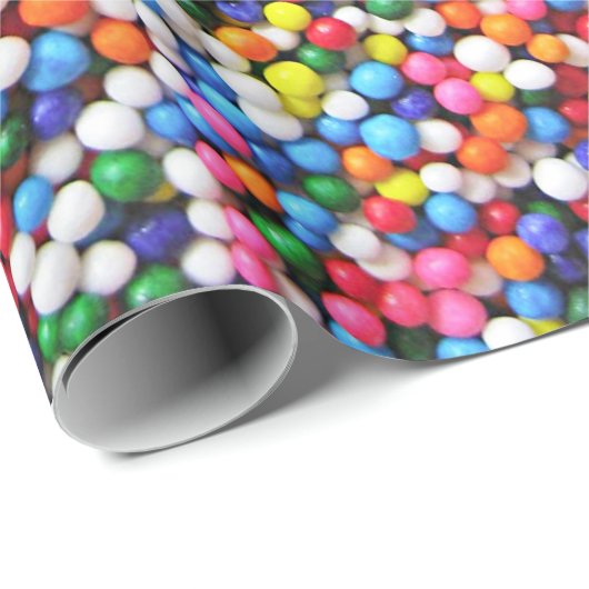 Regenbogensprinkles Geschenkpapier (Rolleneckpunkt)