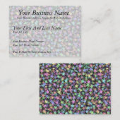 Regenbogensteine Visitenkarte (Vorne/Hinten)